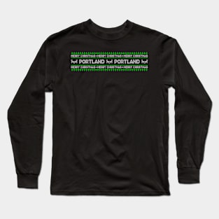 Portland Christmas Long Sleeve T-Shirt